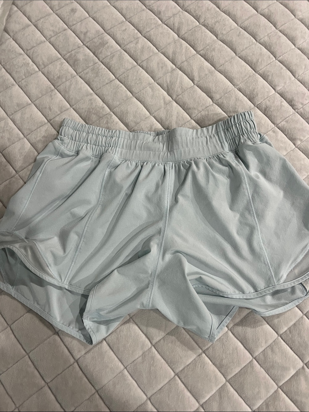 lululemon athletica Light Blue Women's Athletic Shorts